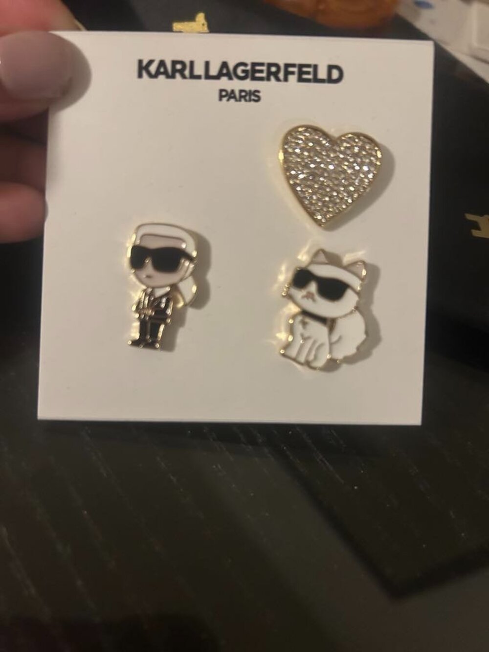 KARL LAGERFELD CHARM PINS